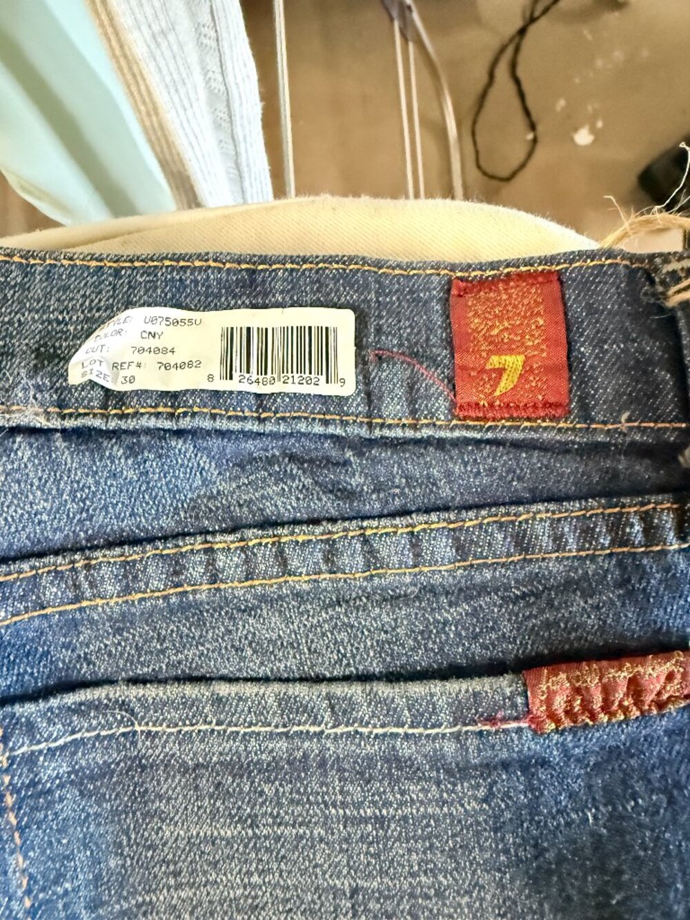 NWT: Vintage Seven for all All Man Kinds Jeans - Size 30